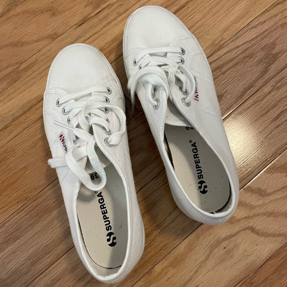 Superga Platform Sneakers Worn Once